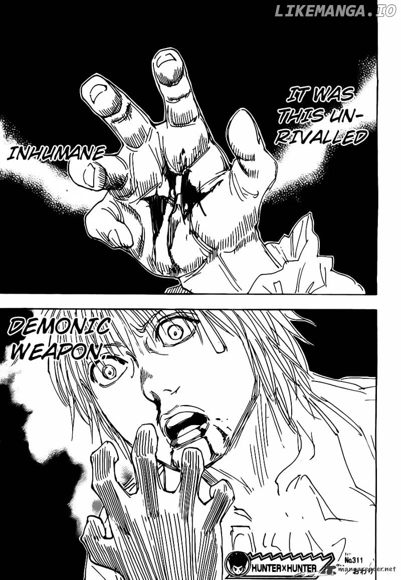 Hunter x Hunter, Chapter 311 image 18